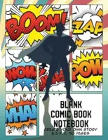 Blank Comic Book Notebook