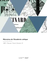 Memoires de l'Academie celtique