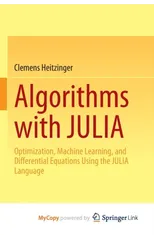 Algorithms with JULIA