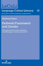 Fachwahl Franzoesisch und Gender