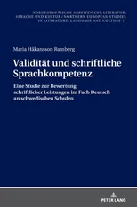 Validitaet und schriftliche Sprachkompetenz