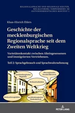 Geschichte der mecklenburgischen Regionalsprache seit dem Zweiten Weltkrieg