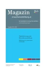 Digitalisierung und Erwachsenenbildung