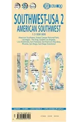 USA Southwest - American Southwest, Borch Map