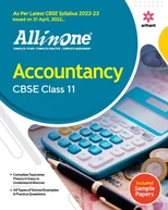 Cbse All in One Accountancy Class 11 2022-23 Edition (as Per Latest Cbse Syllabus Issued on 21 April 2022)
