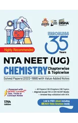 35 Years Nta Neet (Ug) Chemistry Chapterwise & Topicwise Solved Papers with Value Added Notes (2022 - 1988)