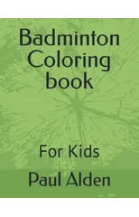 Badminton Coloring book
