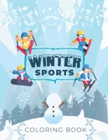 Winter Sports Coloring Book