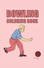 Bowling Coloring Book