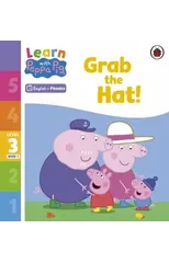 Learn with Peppa Phonics Level 3 Book 1 – Grab the Hat! (Phonics Reader)
