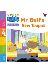 Learn with Peppa Phonics Level 4 Book 8 – Mr Bull's New Teapot (Phonics Reader)