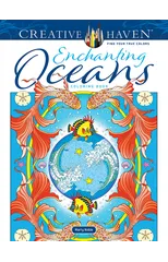 Creative Haven Enchanting Oceans Coloring Book
