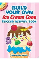 Build Your Own Ice Cream Cone Sticker Activity Book
