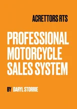 Acrettors RTS Professional Motorcycle Sales System