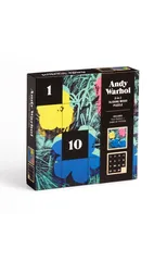 Andy Warhol Flowers 2-in-1 Sliding Wood Puzzle
