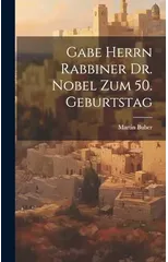 Gabe Herrn Rabbiner Dr. Nobel Zum 50. Geburtstag