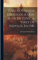 Cartas Y Avisos Dirigidos A Don Juan De Zuniga, Virey De Napoles, En 1581