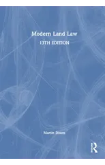 Modern Land Law