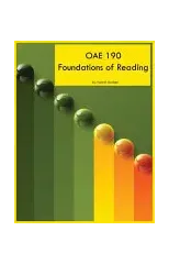 OAE 190 Foundations of Reading
