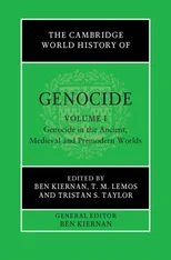 The Cambridge World History of Genocide
