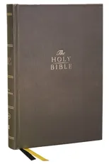 KJV Holy Bible with Apocrypha and 73,000 Center-Column Cross References, Hardcover, Red Letter, Comfort Print