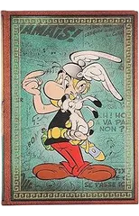 Asterix the Gaul (The Adventures of Asterix) Midi Unlined Hardback Journal (Elastic Band Closure)