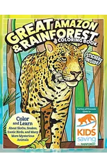 Great Amazon & Rainforest Coloring Book