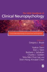 The SAGE Handbook of Clinical Neuropsychology