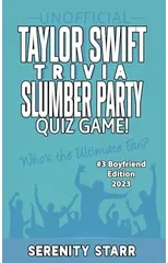 Unofficial Taylor Swift Trivia Slumber Party Quiz Game #3