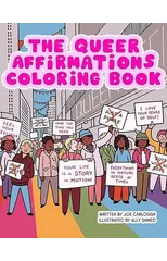 Queer Affirmations Coloring Book