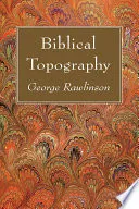 Biblical Topography