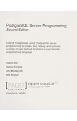 PostgreSQL Server Programming -
