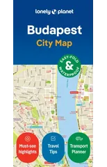 Lonely Planet Budapest City Map