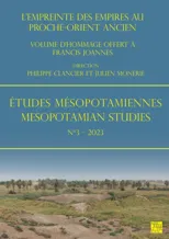 Etudes Mesopotamiennes - Mesopotamian Studies N3 - 2023