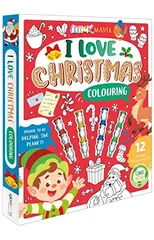 I Love Christmas Colouring