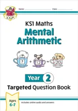 KS1 Maths Year 2 Mental Arithmetic Targeted Question Book (includes Online Answers & Audio Tests)