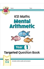 KS1 Maths Year 1 Mental Arithmetic Targeted Question Book (includes Online Answers & Audio Tests)