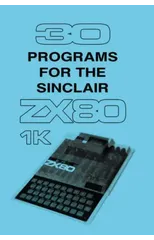 30 Programs for the Sinclair ZX80