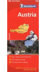 Austria - Michelin National Map 730
