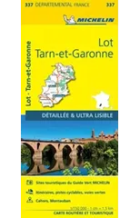 Lot, Tarn-et-Garonne - Michelin Local Map 337