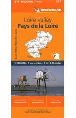 Pays de la Loire - Michelin Regional Map 517