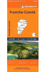 Franche-Comte - Michelin Regional Map 520