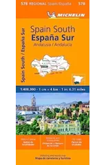 Andalucia - Michelin Regional Map 578