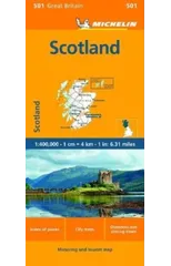 Scotland - Michelin Regional Map 501