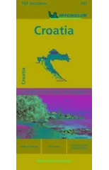 Croatia - Michelin National Map 757