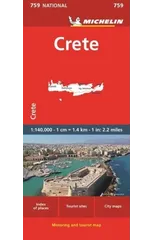 Crete - Michelin National Map 759
