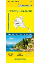 Lombardia - Michelin Local Map 353