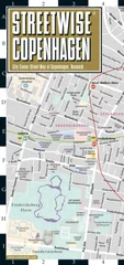 Streetwise Copenhagen Map - Laminated City Center Street Map of Copenhagen, Denmark