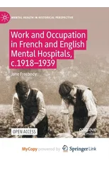 Work and Occupation in French and English Mental Hospitals, c.1918-1939