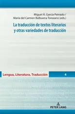 La traduccion de textos literarios y otras variedades de traduccion